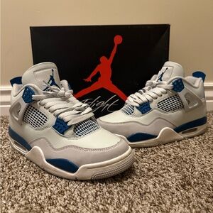 Jordan 4 Military Blue